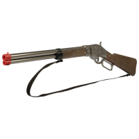 Игрушечный пистолет Gonher Cowboy 99/0 Коричневый патронный, пуля, 3+