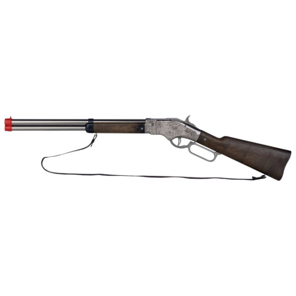 Игрушечный пистолет Gonher Cowboy 99/0 Коричневый патронный, пуля, 3+ photo 2