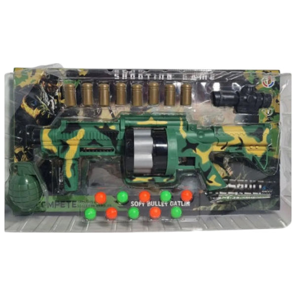 Игрушечный пистолет Optmarket 201299264 Зеленый с пузырьками, шариков , 3+ photo 3