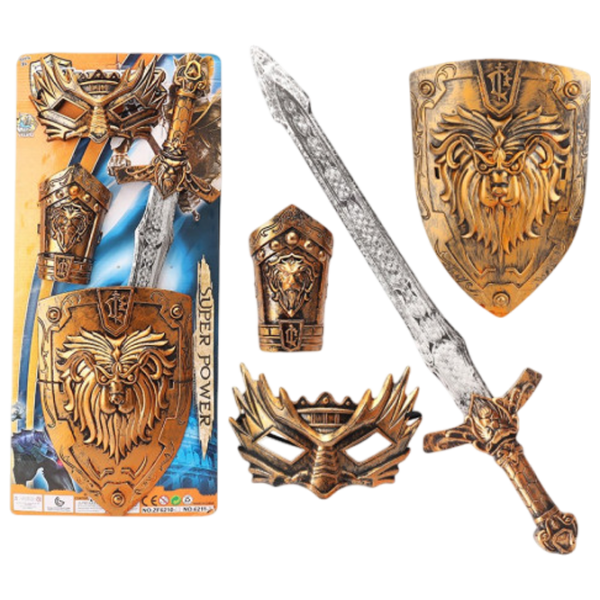 Игрушечное оружие Optmarket Knight Set Золото , , 3+ photo 1