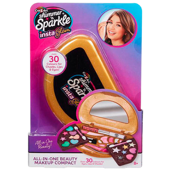 Kосметический набор Cra-Z-Art Shimmer in Sparkle Insta Glam 17906INT Розовый Для девочек, 8+ photo 1