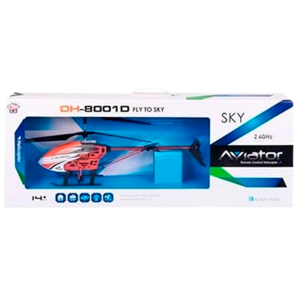 Вертолёт ChiToys DH8001D-1 Черный
Красный  photo 2