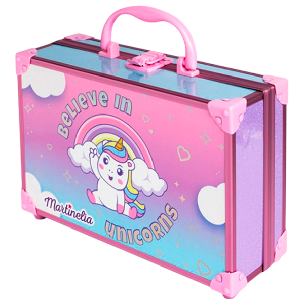 Set cosmetica Martinelia Perfect Traveller Little Unicorn 12028 Pink Pentru fetițe, 8+ photo 1