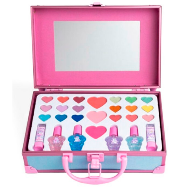 Set cosmetica Martinelia Perfect Traveller Little Unicorn 12028 Pink Pentru fetițe, 8+ photo 2