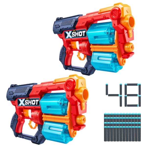 Бластер Zuru X-Shot Excel Xcess 36438 Красный патронный, Стрел, 8+ photo 1