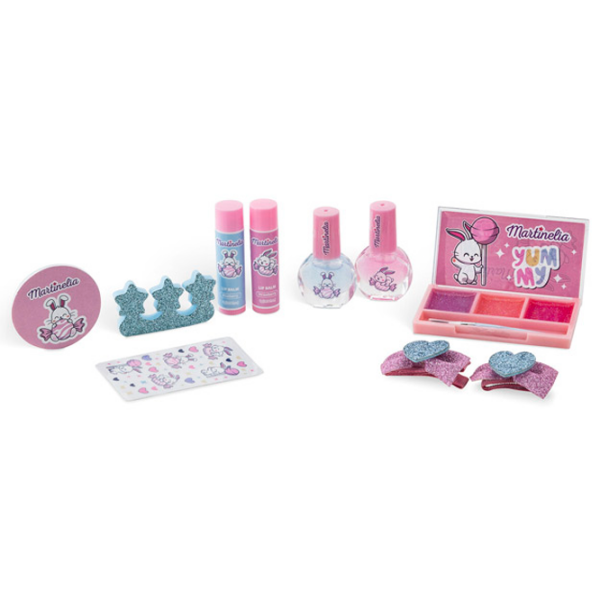 Set cosmetica Martinelia Yummy 26123 Pink Pentru fetițe, 7+ photo 2