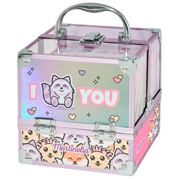 Set cosmetica Martinelia I Love You 24162 Pink Pentru fetițe, 8+ photo 2