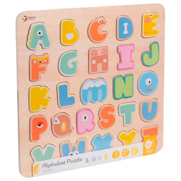 Joc educativ Classic World Litere 40065 Multicolor Pentru copii, 2+ photo 1