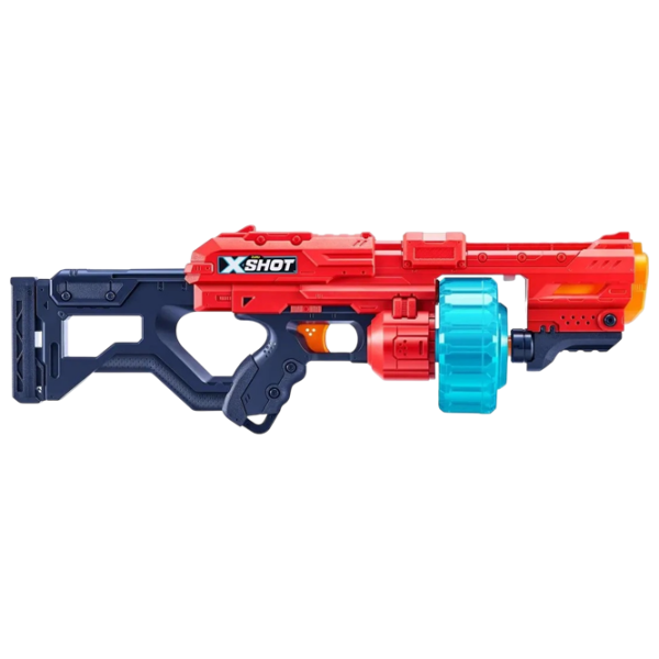 Бластер Zuru X-shot Max Havoc 36446 Красный патронный, Стрел, 8+ photo 4
