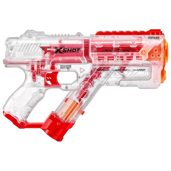 Бластер Zuru X-shot Respawn 36499 Красный патронный, Стрел, 14+ photo 2