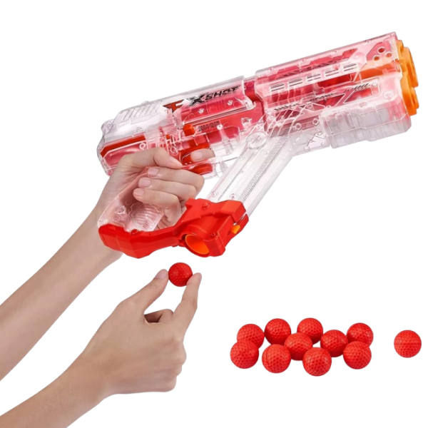 Бластер Zuru X-shot Respawn 36499 Красный патронный, Стрел, 14+ photo 5
