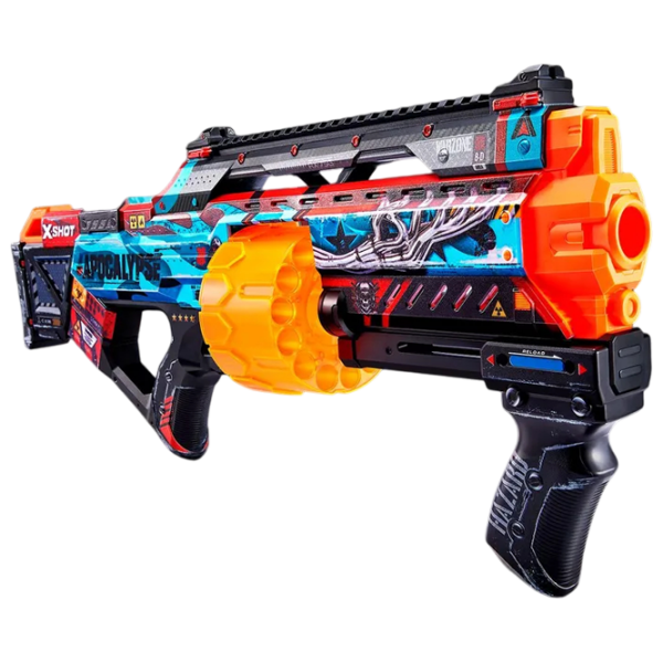 Бластер Zuru X-shot Skins-Last Stand 36518 Разноцветный патронный, Стрел, 14+ photo 1