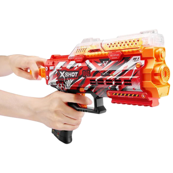 Бластер Zuru X-shot Stinger Hyper Gel 36728 Красный патронный, Гелевые шарики, 14+ photo 3