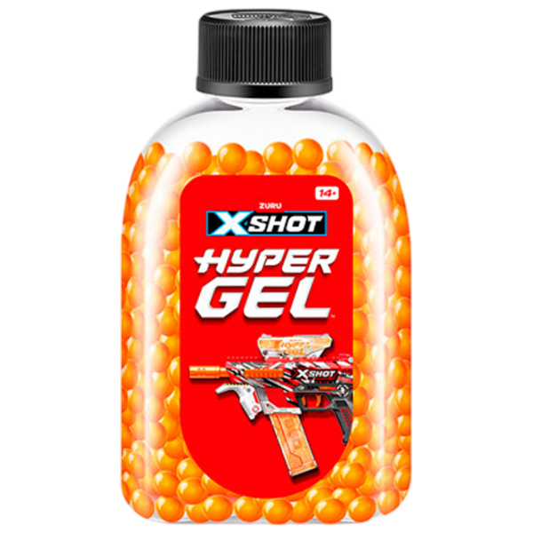 Бластер Zuru X-shot Stinger Hyper Gel 36728 Красный патронный, Гелевые шарики, 14+ photo 6