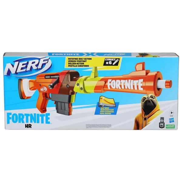 Бластер Nerf Fortnite HR F4107 Оранжевый патронный, Стрел, 8+ photo 3