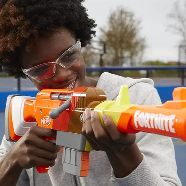 Бластер Nerf Fortnite HR F4107 Оранжевый патронный, Стрел, 8+ photo 6