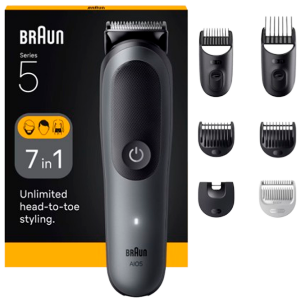 Машинка для стрижки Braun AIO5520 Серый  photo 1