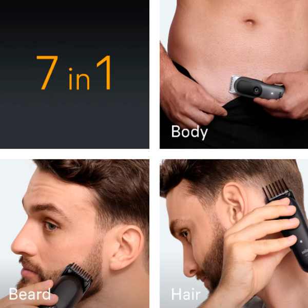 Машинка для стрижки Braun AIO5520 Серый  photo 3