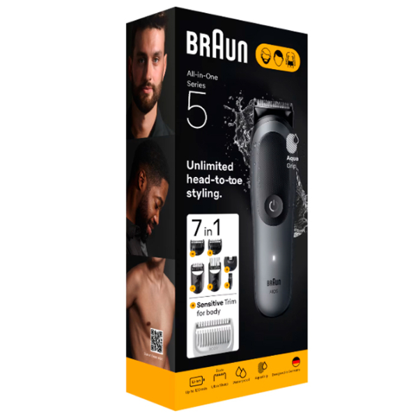 Машинка для стрижки Braun AIO5520 Серый  photo 7