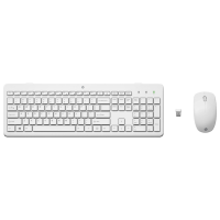 Клавиатура и Мышь HP 230 Белый
