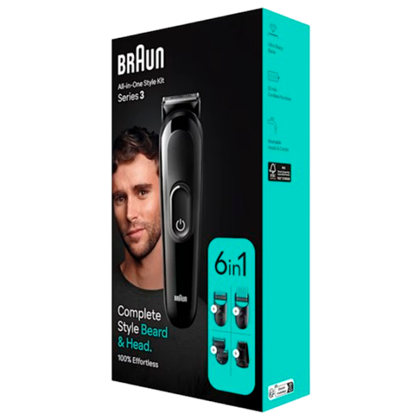 Trimmer facial Braun MGK3410 Black  photo 6
