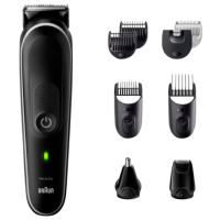 Trimmer facial Braun MGK5420 Black 