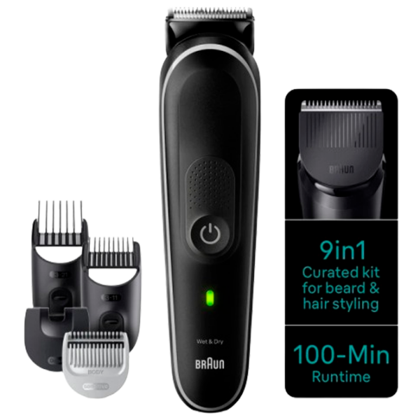 Trimmer facial Braun MGK5420 Black  photo 3