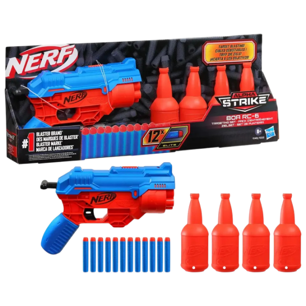 Бластер Hasbro Nerf Boa F2465 Красный патронный, Стрел, 8+ photo 2
