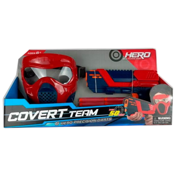 Бластер ChiToys Hero Covert Team 1141 Красный патронный, Стрел, 6+ photo 1