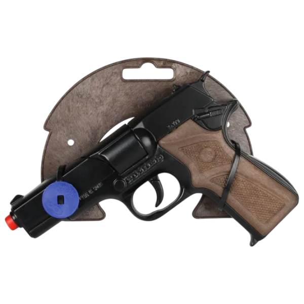 Игрушечный пистолет Gonher Police 3125-6 Черный патронный, пуля, 3+ photo 3