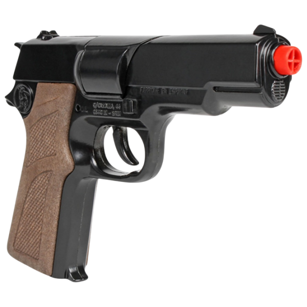 Игрушечный пистолет Gonher Police 3125-6 Черный патронный, пуля, 3+ photo 4