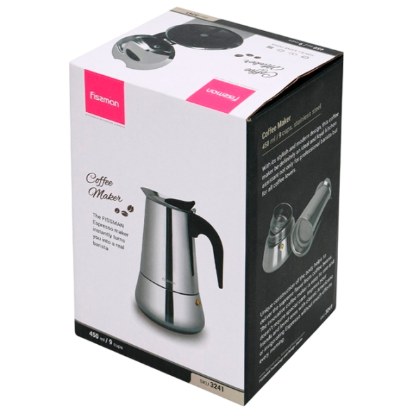 Cafetieră Fissman 3241 Silver , 0.45 l,  photo 5