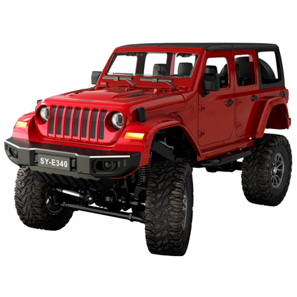 Mașină Double E Jeep Wrangler E340-003
Black
Red