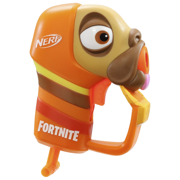 Игрушечный пистолет Nerf Fortnite Micro Doggo F2370 Оранжевый патронный, Стрел, 8+ photo 1