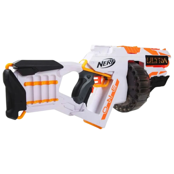 Blaster Nerf Ultra One E6596 White cu patroane, Săgeți, 8+ photo 3