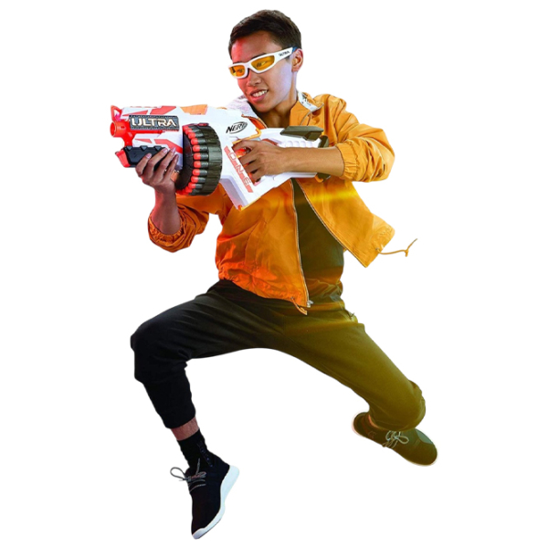 Blaster Nerf Ultra One E6596 White cu patroane, Săgeți, 8+ photo 4
