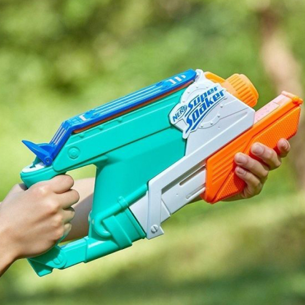Водяной пистолет Nerf Super Soaker E0021 Зеленый водяной, Вода, 6+ photo 2