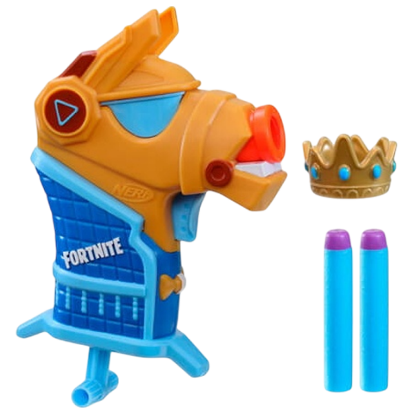 Бластер Hasbro Nerf Fortnite Micro Y0ND3R Синий патронный, Стрел, 8+ photo 1