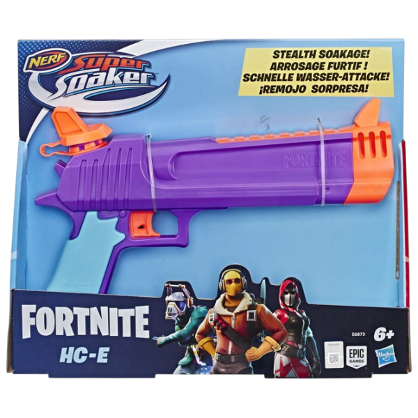 Водяной пистолет Hasbro Nerf Super Soaker E6875 Пурпурный водяной, Вода, 6+ photo 4