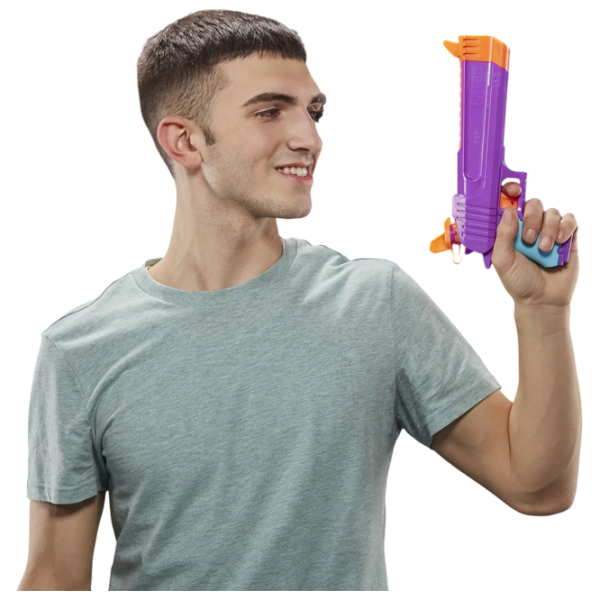 Водяной пистолет Hasbro Nerf Super Soaker E6875 Пурпурный водяной, Вода, 6+ photo 5