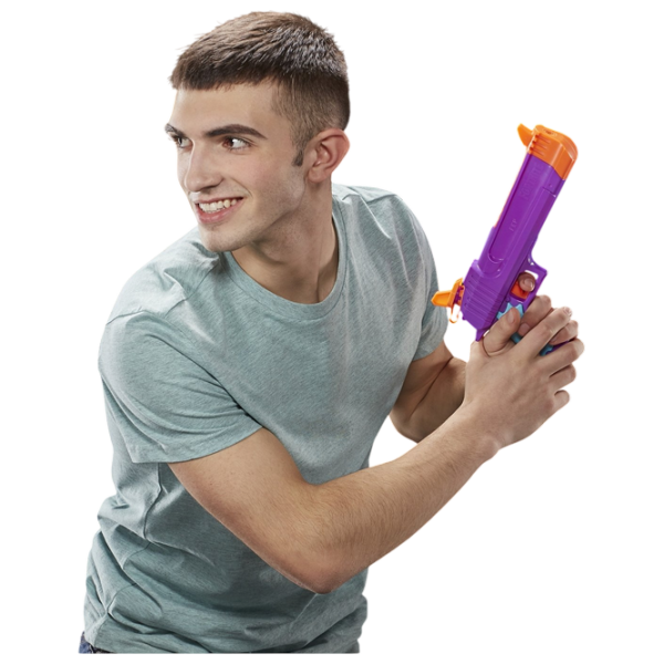 Водяной пистолет Hasbro Nerf Super Soaker E6875 Пурпурный водяной, Вода, 6+ photo 6