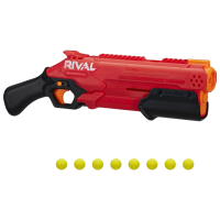Blaster Nerf Rival Takedown XX-800 E8446 Red cu patroane, bile , 14+
