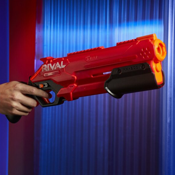 Blaster Nerf Rival Takedown XX-800 E8446 Red cu patroane, bile , 14+ photo 3