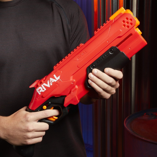 Blaster Nerf Rival Takedown XX-800 E8446 Red cu patroane, bile , 14+ photo 4