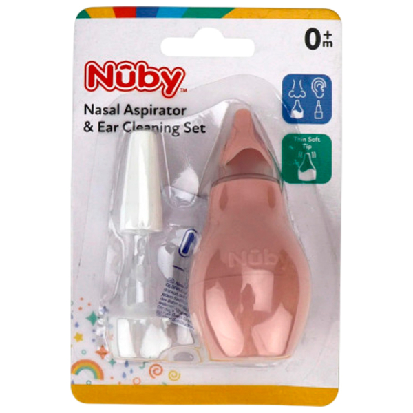 Aspirator nazal Nuby ID172  / Pink photo 2
