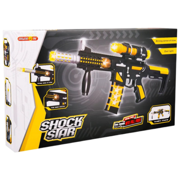 Игрушечный пистолет FirePower Shock Star 200430805 Желтый Лазер, Лазер, 3+ photo 6