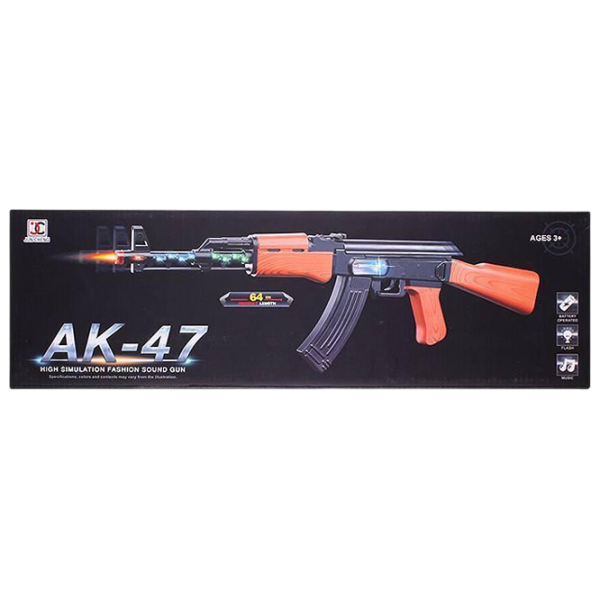 Игрушечный пистолет Optmarket AK-47 МЕ10.171 Коричневый Лазер, Лазер, 5+ photo 4
