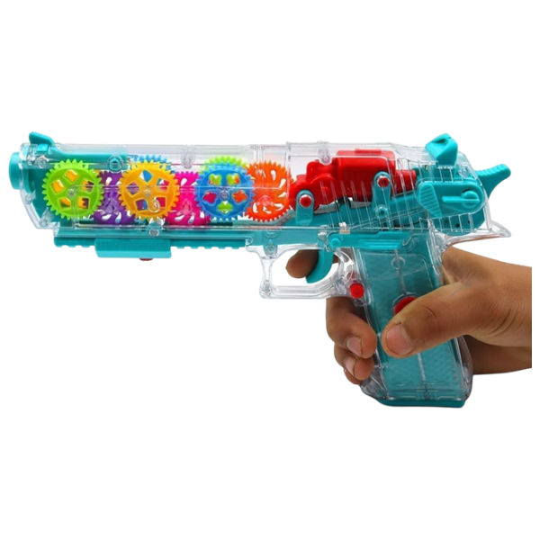 Игрушечный пистолет ChiToys Gear Light Gun YJ-Q001 Разноцветный Лазер, Лазер, 3+ photo 4
