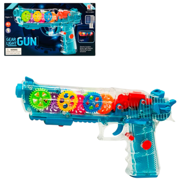 Игрушечный пистолет ChiToys Gear Light Gun YJ-Q001 Разноцветный Лазер, Лазер, 3+ photo 5
