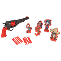 Игрушечный пистолет Gonher Cowboy Asventure 8610/0 Красный патронный, пуля, 5+